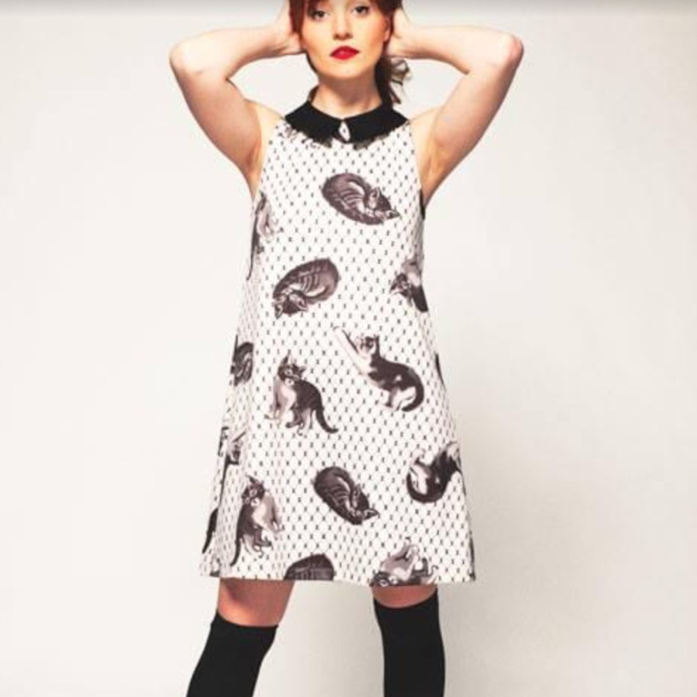 Smak Parlour Kitten Dress, size medium